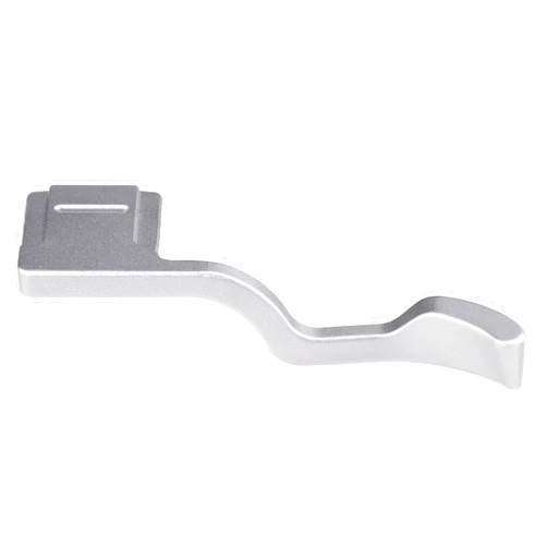 Haoge THB-XT5S Hand Grip Metal Hot Shoe Thumb Up Rest for Fujifilm Fuji X-T5 Camera Foregrip Silver