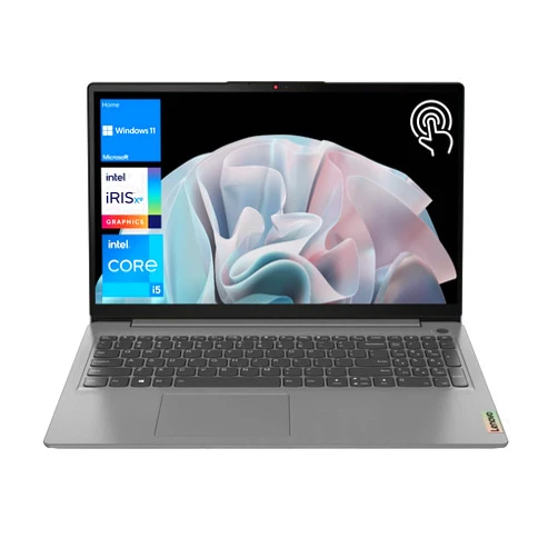 Lenovo IdeaPad 3 Laptop, Student and Business, 15.6” FHD Touchscreen Display, Intel Core i5-1135G7 Processor, 20GB RAM, 512GB SSD, Wi-Fi 6, SD Card Reader, HDMI, Webcam, Windows 11 Home, Grey