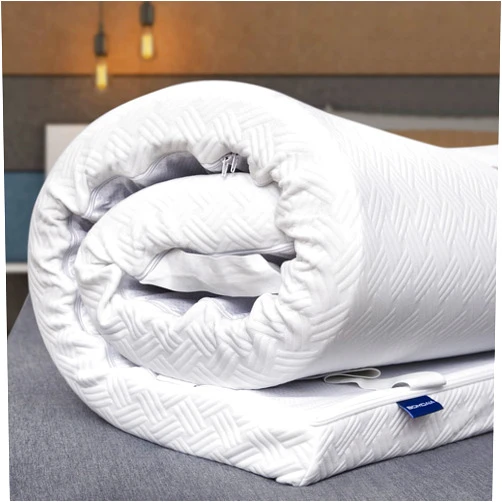 Bomdaia 3 Inch Gel Memory Foam Mattress Topper Queen Size High Density Cooling Mattress Pad Pressure Relief Bed Topper for Back Pain, Bamboo Charcoal Foam Topper with Removable & Washable Cover