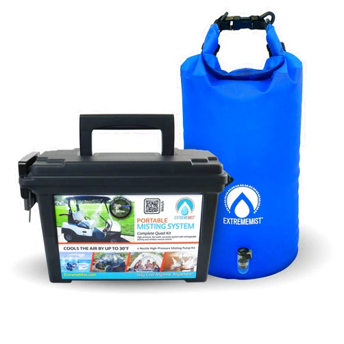 EXTREMEMIST Portable Misting System and Water Container Bundle