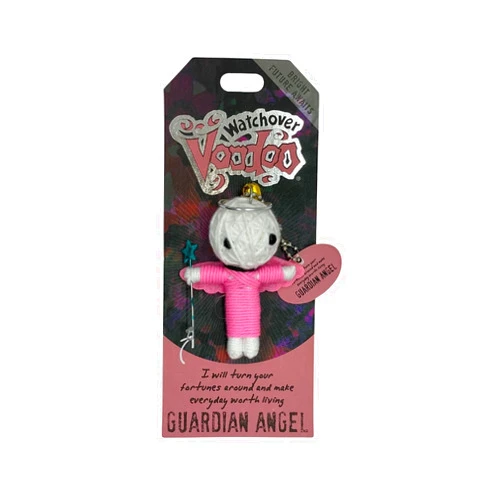 Watchover Voodoo 3-Inch Guardian Angel Keychain - Handcrafted Gift to Bring Good Luck and Positivity Everywhere You Go
