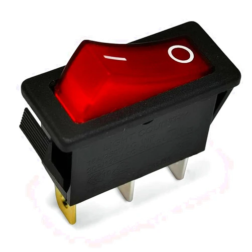 ARREPONT Rocker Switch Lighted On Off for Electric Fireplaces FMI Desa 120927-24 120 Volt