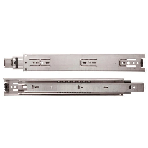 Sugatsune Sugastune ESR-4513 304 Stainless Steel Drawer Slide, Full Extension, Positive Stop, 17-23/32