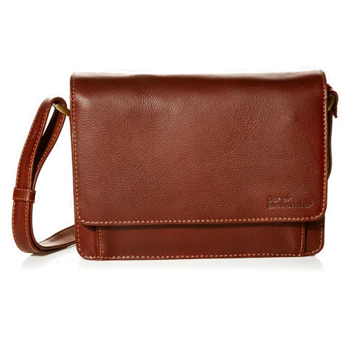 Derek Alexander East/west Half Flap Multi Compartment, Whisky, One Size