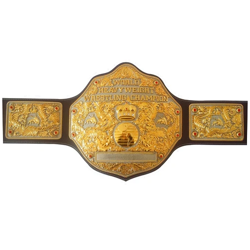 Fandu Belts Adult Nickel Gold Big Gold Championship Belt Title The Star On Night of champions