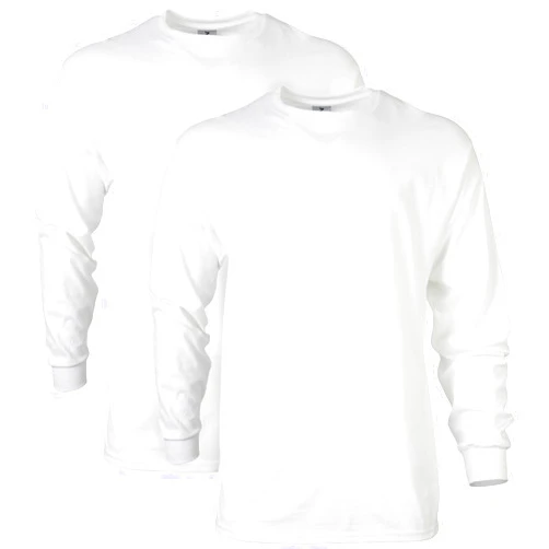 Gildan Adult Ultra Cotton Long Sleeve T-Shirt, Style G2400, Multipack