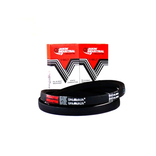 Jason & MEGADYNE Megadyne - Jason Industrial V Belt – B63-5L660 – (Pack of 1) – Wrapped V-Belt - 66 Inch Outside Length - 0.66 Inch Top Width – 0.41 Inch Thick