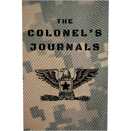 PandaQ Press Army Themed Notebook: Novelty Journal for Every Patriot or Those That Feel Patriotic, 120 pages