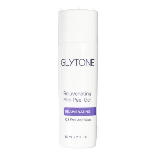 Glytone Rejuvenating Mini Peel Gel | Face Exfoliator with 10.8% FAV Glycolic Acid | Peeling Gel for Face Retexturizes and Reduces Fine Lines & Wrinkles | Dead Skin Remover Chemical Peel | 2 fl oz.