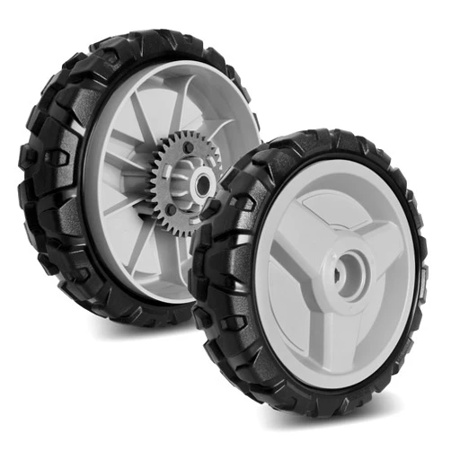 Budrash 580365301 Wheels Compatible with Hus qvarna Lawn Mower - 8 inch Drive Wheels for HU675AWD, HU700AWD, HU725AWD, HU800AWD, L321AH, LC221A, Craftsman GCV-160 Mower, 2 Pack