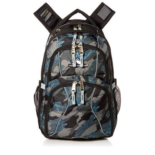 High Sierra Swerve Laptop Backpack, Graffiti/Black/Ash, One Size
