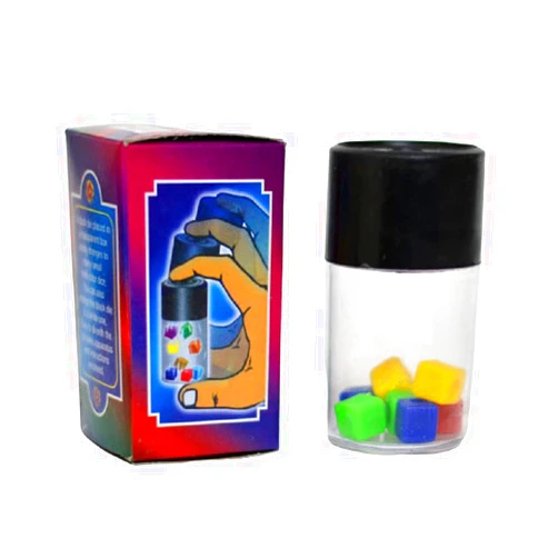 MilesMagic Magician's Dice Atomizer Gimmick | Close Up Color Changing Dices Capsule | Realistic and Convincing Suitable for Entertainment, Magic Tricks & Mentalism