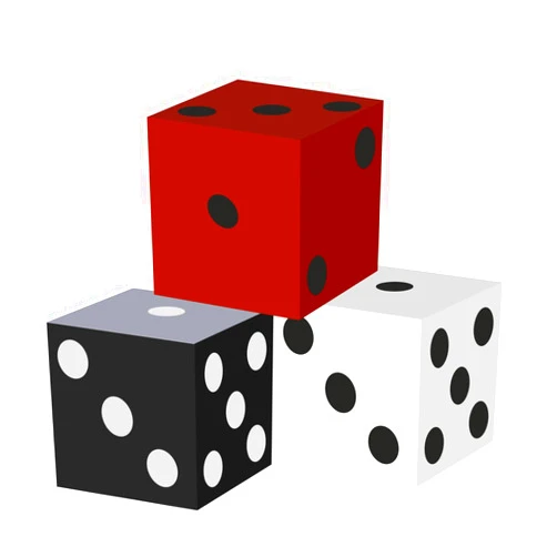 WOOPSOO 3 Pack Large Casino Dice Boxes Dice Favor Boxes Casino Theme Party Decoration Vegas Jumbo Giant Dice Centerpieces Table Top Night Las Vegas Prom Birthday Party Supply, 11 Inch