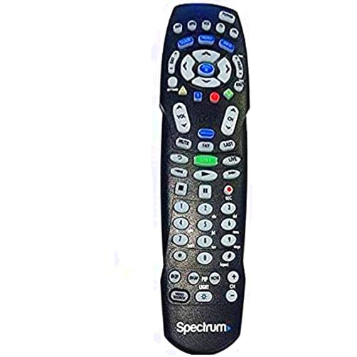 Spectrum TV Remote Control 3 Types to Choose FromBackwards Compatible with Time Warner, Brighthouse and Charter Cable Boxes (Pack of One, RC 122)