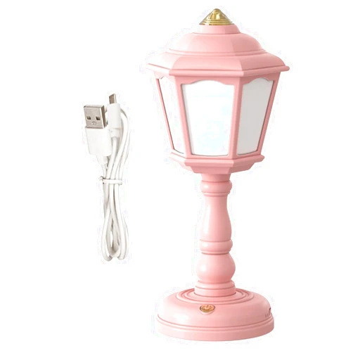 WskLinft Reading Lamp Illumination Rechargeable USB Charging Table Lamp Bedside Reading Night Light Household Supplies Red