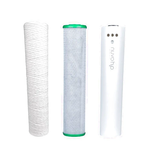 NUVO H2O Manor Trio System Replacement Cartridges, Sediment and Chloramine Filters