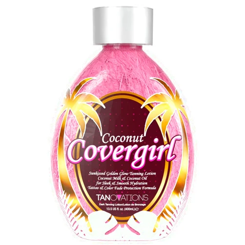 ED HARDY Tanovations Coconut Covergirl Sunkissed Golden Glow Bronzing Lotion (400ml)