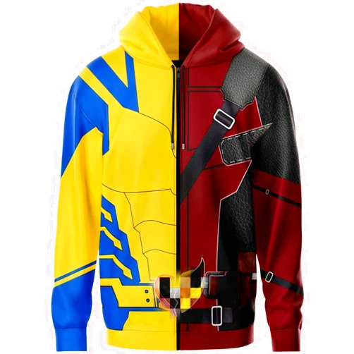 Miasewi 2024 new movie Hoodie cosplay Costume yellow red black Long sleeved Sweatshirt daily Adults men and women Halloween