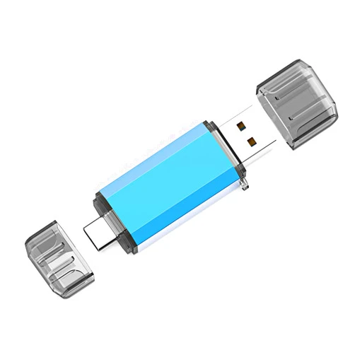 KOOTION USB C Flash Drive 32 GB 2 in 1 USB 3.0 + USB Type C Thumb Drive High Speed up to 90 MB/s Dual OTG Thumb Drive USB Stick