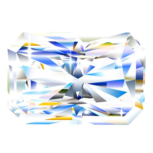 Moissanite Stone Loose Simulated Diamond D Colorless Brilliant Radiant Cut VVS1 Clarity Gemstones for Engagement Ring Pendant Necklace Jewelry Making with Certificate of Authenticity 1-5CT