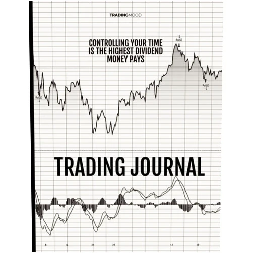 Tradingmood Journals Trading Journal: Active Trader Journal and Log Book for Day Trading and Long Term Investment- Stock Market Tracker for Advanced Investors and Beginners-Forex Ledger for Men and Women