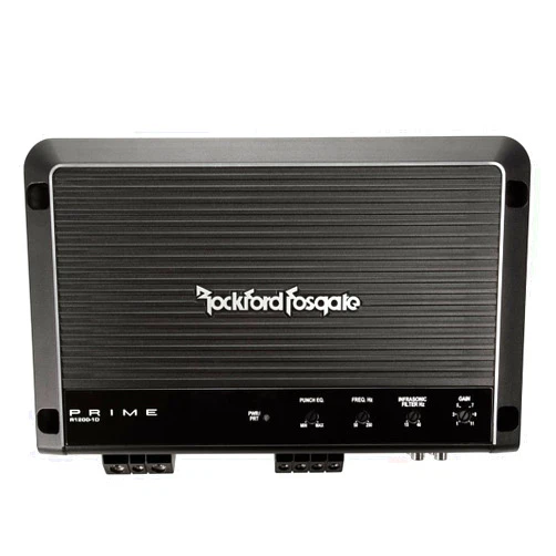 Rockford Fosgate R1200-1D Prime 1,200 Watt Class-D Mono Amplifier
