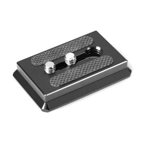 SMALLRIG Quick Release Plate for Arca Swiss, Baseplate with 1/4''-20 Screw, 3/8''-16 Screw, for Cameras and Cages - 2146B
