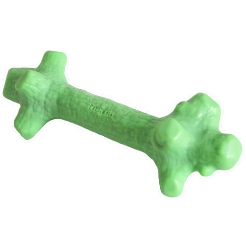 Pet Qwerks Nylon Stick BarkBone - Durable Dog Toys for Aggressive Chewers - Mint Flavor - 9