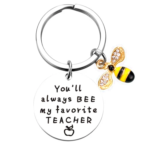 iWenSheng Teacher Gifts Keychain - Teacher Appreciation Gifts for Women Teacher Christmas Valentines Gifts