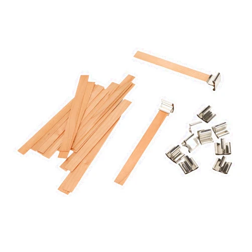 Janzoom Wooden Candle Wicks, Simple Operation for DIY Candle Making