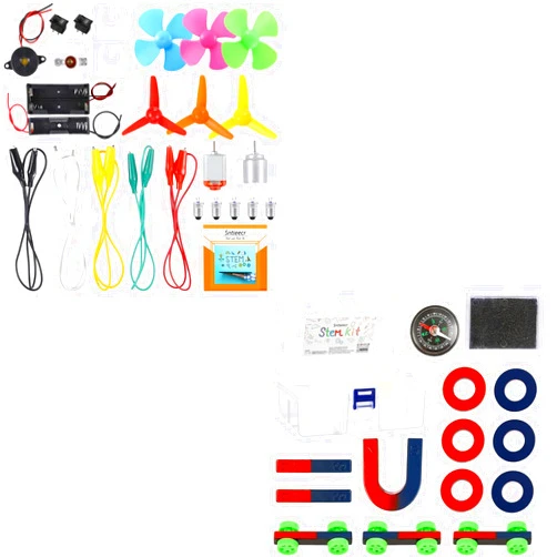 Sntieecr Electric Circuit Motor Kit and Labs Junior Science Magnetism Set