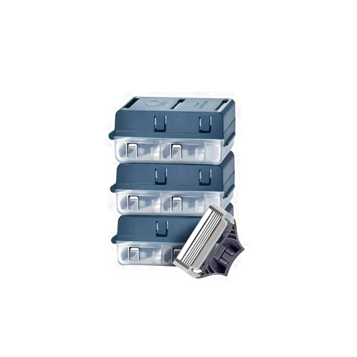 Generic Harry s Razor Blades Refills, 12 Count, Grey with taha sticker Geniune
