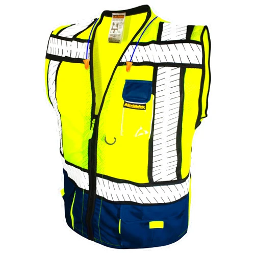 KwikSafety - Charlotte, NC - SHERIFF & SPECIALIST Safety Vest [Multi-Use Pockets & Fishbone Tape] ANSI Tested OSHA