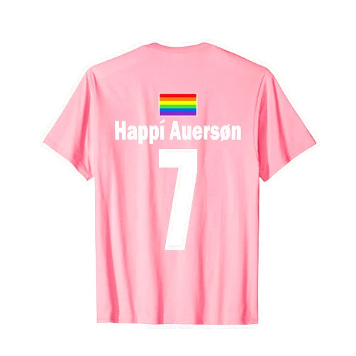 Lustige Sprüche auf Island Trikots für Malle Party Icelandic Name on Party Jersey Football Island Mallorca T-Shirt