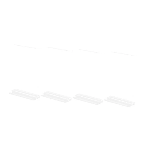 NUOBESTY 4pcs Display Stand The Office Theoffice Dining Rooms Display Shelf Admd Menu Show Rack Table Acrylic Rack Paper Holder Sign Holder Pull Standing Sign Signage A4 Acrylic Stand