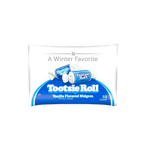 Tootsie Roll Vanilla Tootsie Roll Midgees Limited Edition 12 Ounce Bag