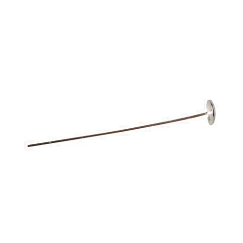 Justneo 925 Sterling Silver Bead Cap Head pins for Gemstone Jewelry Making Beads,T-pins Needles Pin Jewelry Findings (Silver 30mm 1PC)