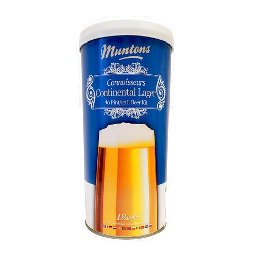 Muntons Connoisseurs Range 4LB Continental Lager Beer Making Ingredient Kit