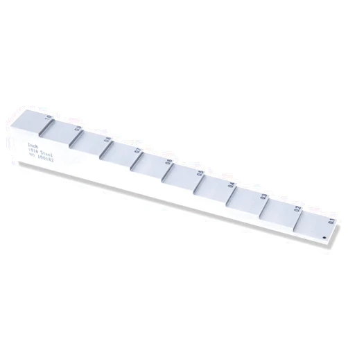 SULMILE 10 Step Test Calibration Block Step Wedge for Ultrasonic Thickness Gauge in NDT Testing #1018 Steel 0.100'' 0.200'' 0.300'' 0.400'' 0.500'' 0.600'' 0.700'' 0.800'' 0.900'' 1.000''