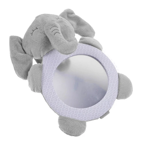 BESPORTBLE Elephant Mirror for Car Seat Tummy Rearview Safety Mirror for Rear Facing Seats Easy Installation View Fun for and Cribs