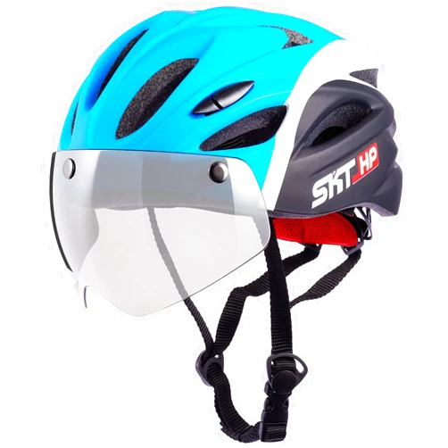 SKT HP Toddler Bike Helmet, Adjustable Helmet for Kids and Youth with Detachable Magnetic Goggles, Bicycle Cycling Skate Scooter Skateboard Helmet for Boys and Girls