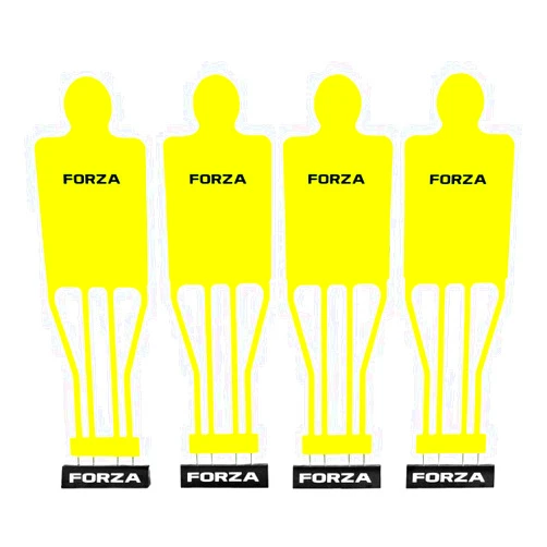 FORZA Mannequin Training Clothes [Pack of 4] | Polyester Covers for Soccer & Free Kick Practice | 6 Colors