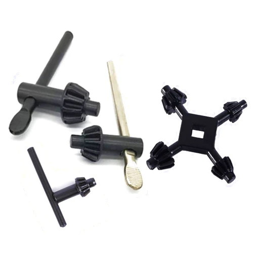 Aiyun Drill Chuck Key and Universal 4 Way Chuck Key 4 in 1 Drill Press Chuck key - Bundle 4 Items with Storage Box (4)