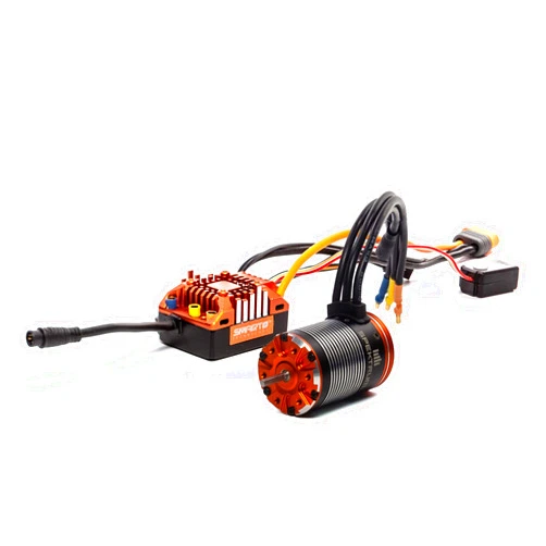 Spektrum Firma 60A Brushless Smart ESC / 2100Kv Sensored Motor Crawler Combo, SPMXSEMC08, Multicolor
