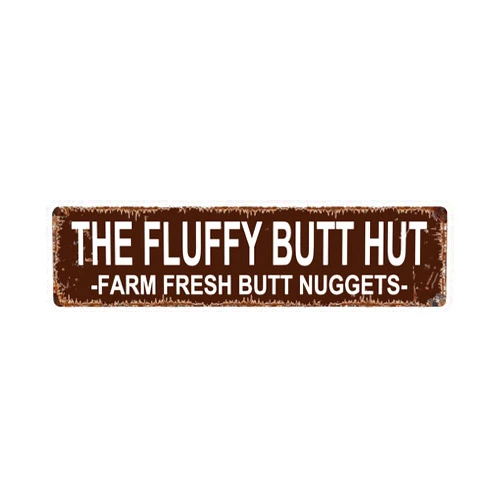 REWIS 5D Diamond Painting Kits for Adults Diamond Art The Fluffy Butt Hut Farm Fresh Butt Nuggets Full Drill Diamond Dots Paintings for Wall Art Decor 4×16inch