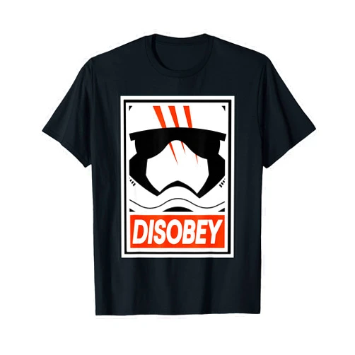 Gotandy Shirts Disobey Shirt Rebel Without A Cause Sci Fi Nerd T-Shirt