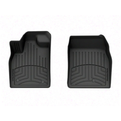 WeatherTech FloorLiner HP Custom Fit Floor Mats for Ford Mustang Mach-E - 1st Row (4416641IM), Black