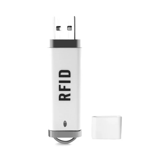 Navfmru RFID Reader Mini ID IC Card Reader Scanner RFID Reader 125KHz/13.56Mhz Dual Frequency Reads TK4001 EM4100 ID IC NFC Card Access Control Reader USB Port