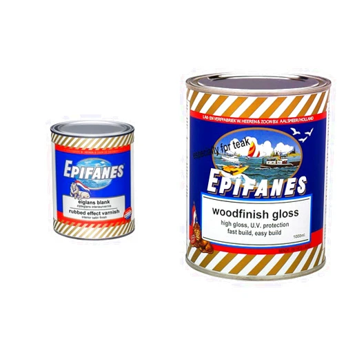 Epifanes Wood Finish Matte (1000 ml) and Gloss (1000 ml) 2-Pack