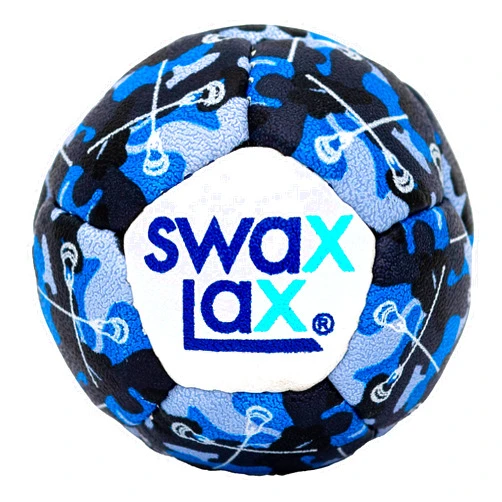 SWAX LAX Lacrosse Training Ball - Indoor Outdoor Practice Less Bounce & Rebounds